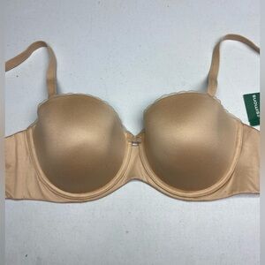 NWT CK TAN Strapless, 34D *P1004